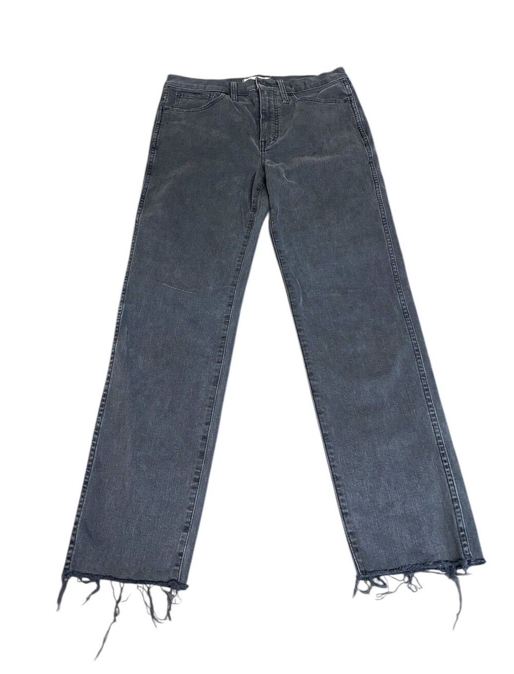 Madewell Jeans Womens 28 Black Wash Stovepipe Skinny Stretch Denim Pants